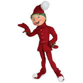 Annalee Yuletide Red Elf 14"