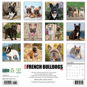Willow Creek Press - 2026 French Bulldogs Calendar