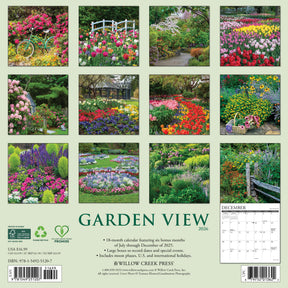 Willow Creek Press - 2026 Garden View Calendar