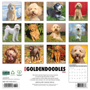 Willow Creek Press - 2026 Goldendoodles Calendar