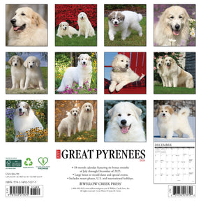Willow Creek Press - 2026 Great Pyrenees Calendar