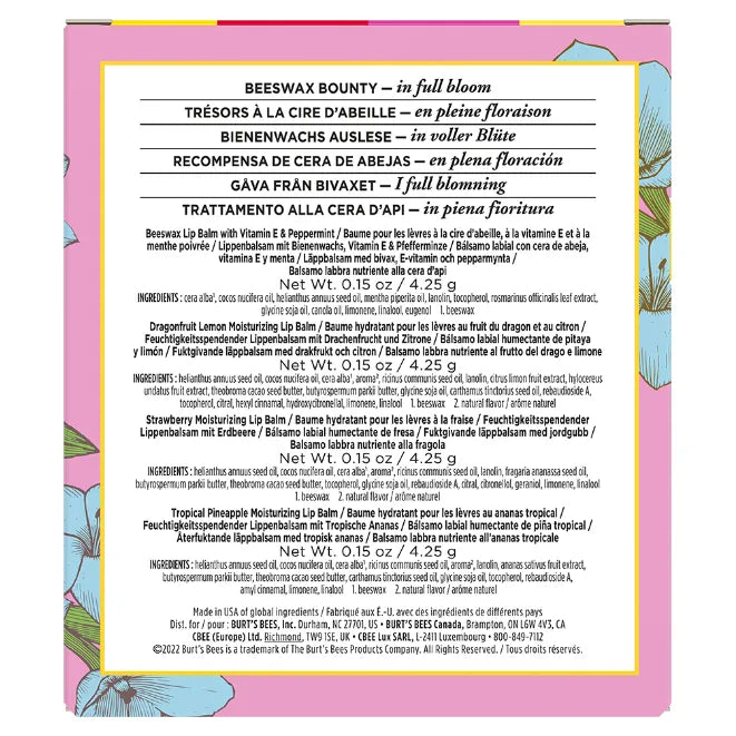 Burt's Bees - Hand Cream Spring 3 pack