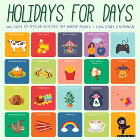Willow Creek Press - 2026 Holidays For Days Calendar