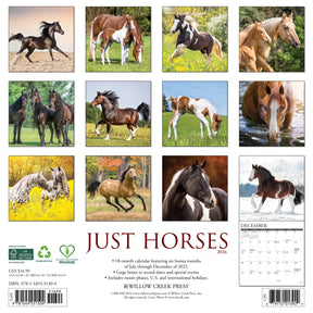 Willow Creek Press - 2026 Horses Calendar