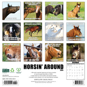 Willow Creek Press - 2026 Horsin' Around Calendar