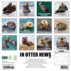 Willow Creek Press - 2026 In Otter News Calendar