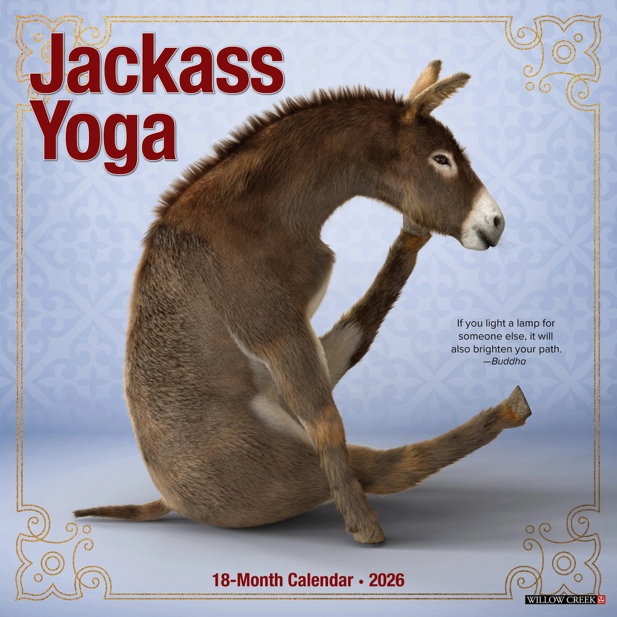 Willow Creek Press - 2026 Jackass Yoga Calendar