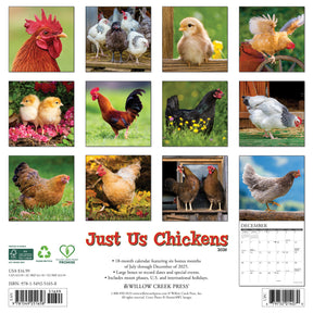 Willow Creek Press - 2026 Just Us Chickens Calendar