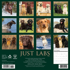 Willow Creek Press - 2026 Labs Calendar