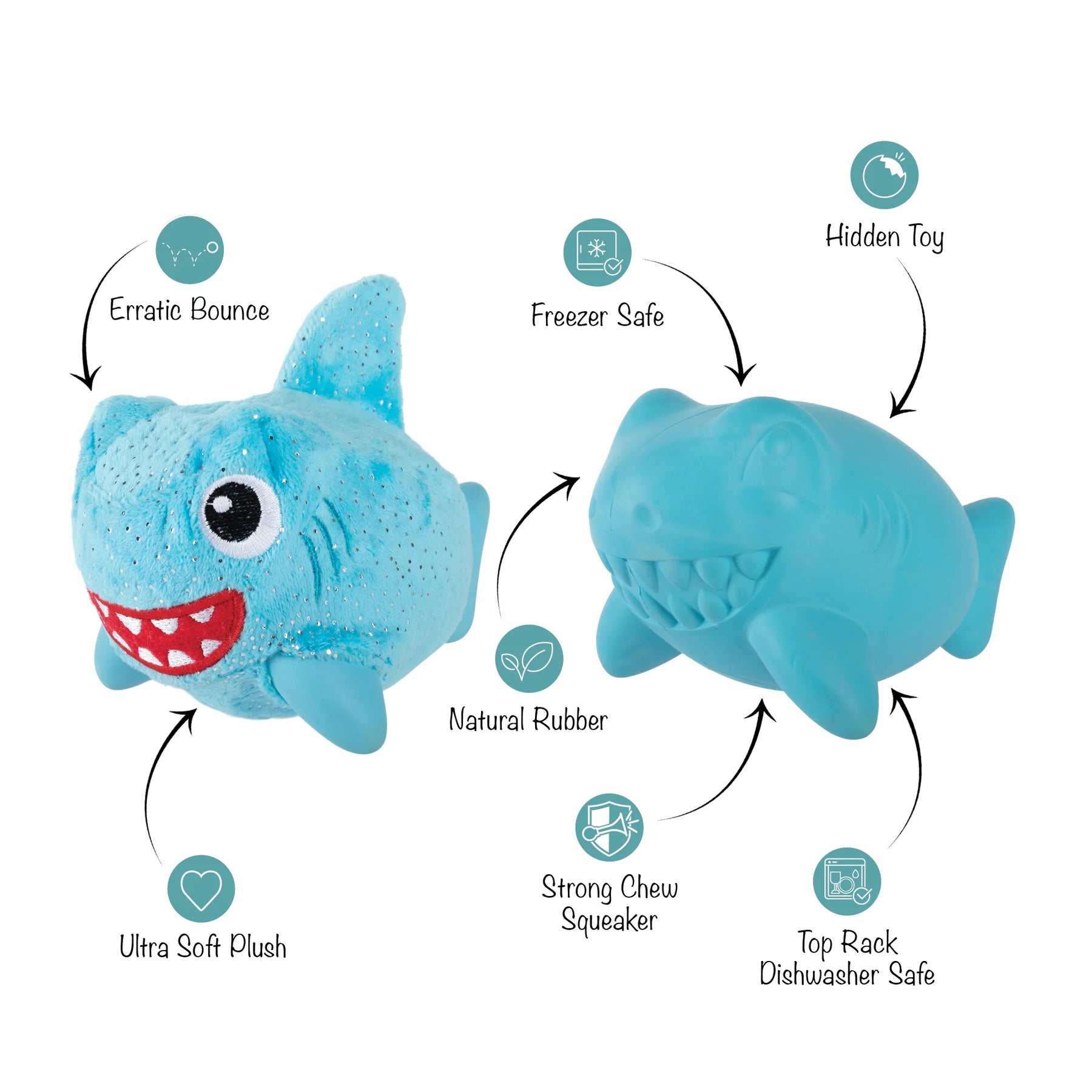 Petshop by Fringe Studio - Dog Toy Out of the Blue