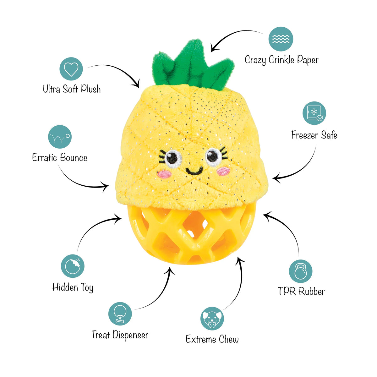 Petshop by Fringe Studio - Dog Toy Plush Pining For You