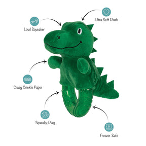 Petshop By Fringe Studio - Dog Toy UNLEASH THE DINO TPR
