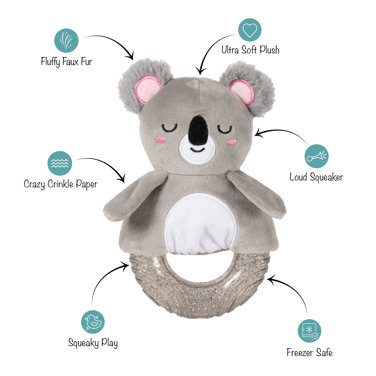 Petshop by Fringe Studio - Dog Toy Plush Koalty Vibes