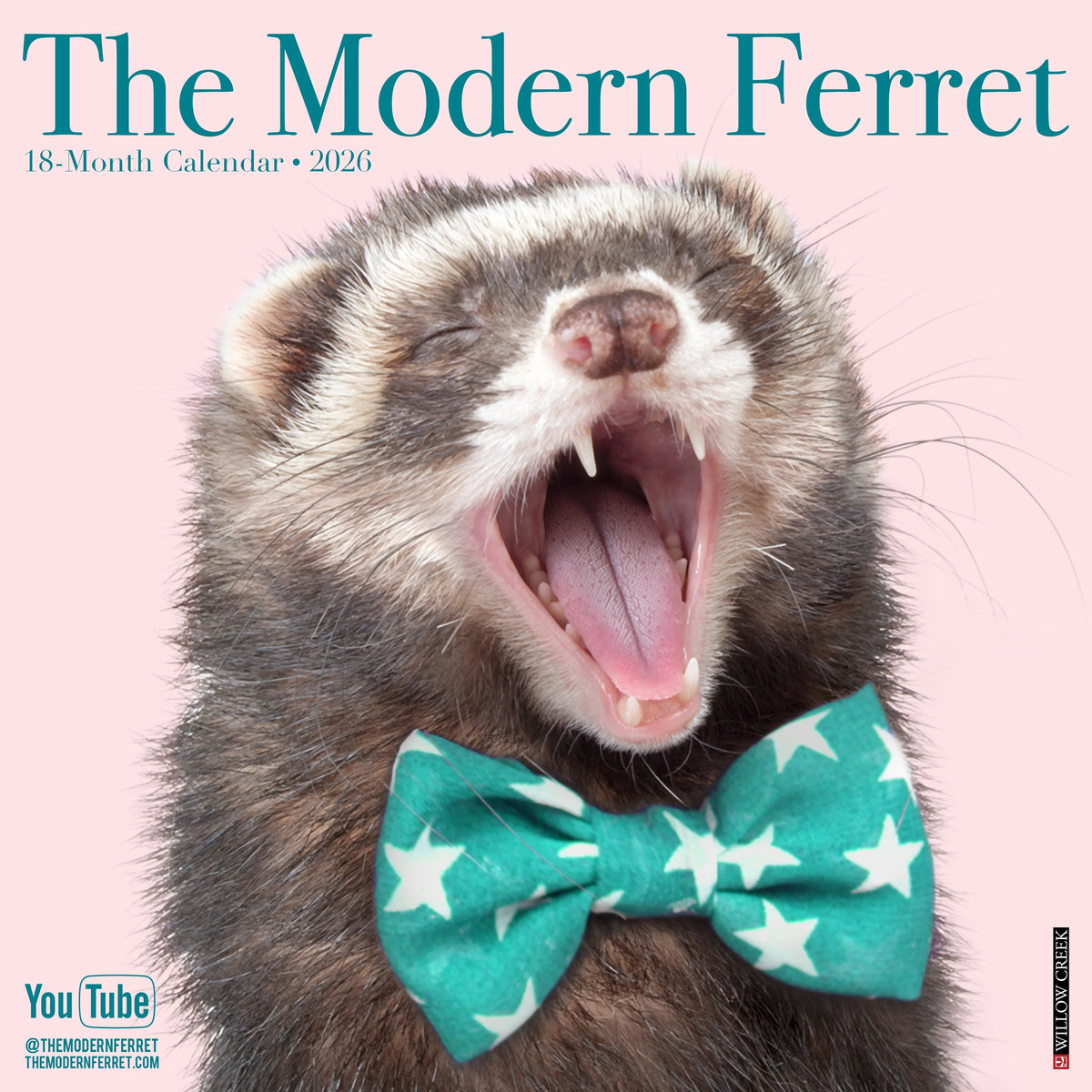 Willow Creek Press - 2026 Modern Ferret Calendar