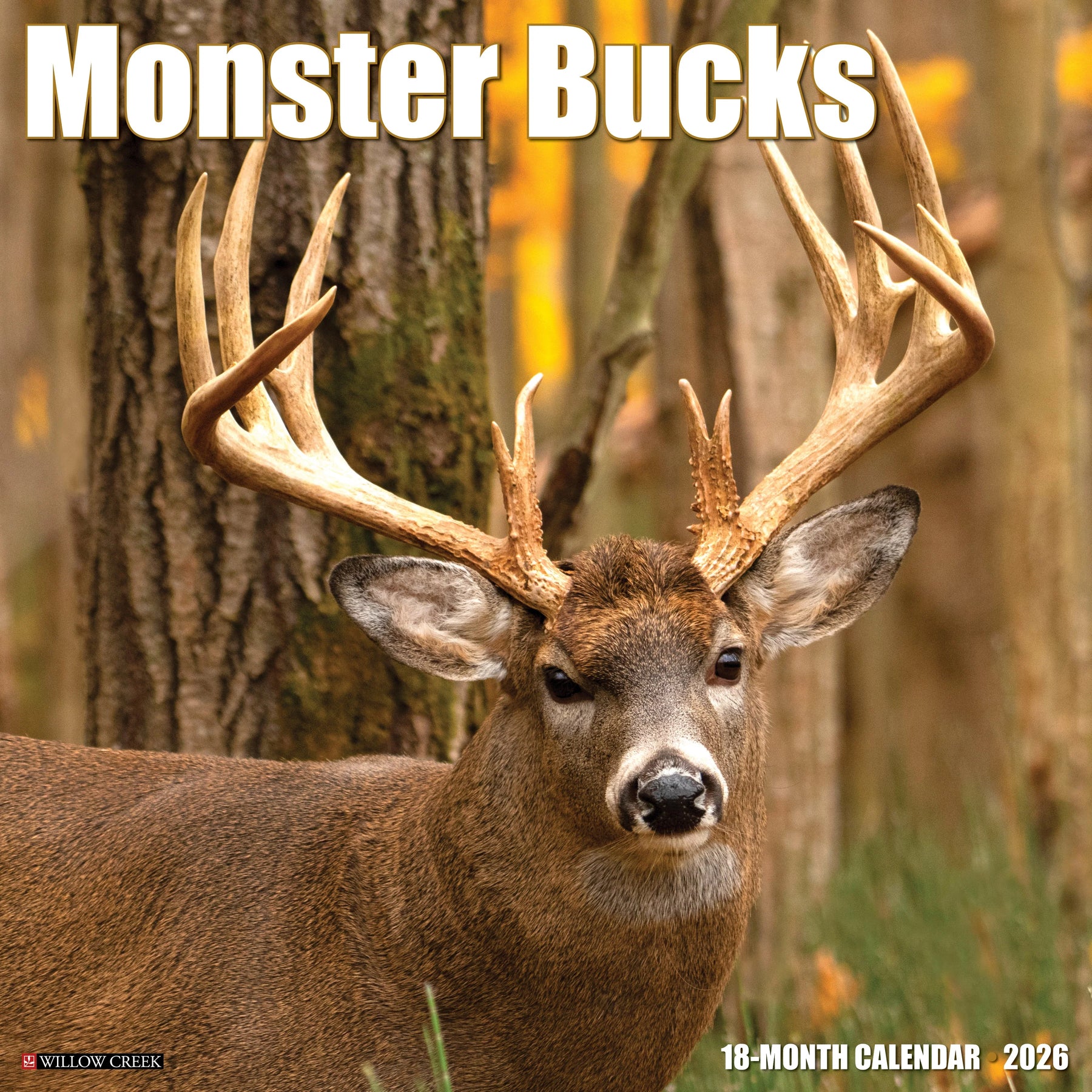 Willow Creek Press - 2026 Monster Bucks Calendar