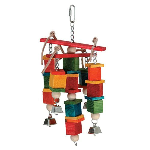 Caitec - Spinning Block Bird Toy