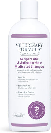 Veterinary Formula Antiparasitic & Antiseborrheic Medicated Shampoo