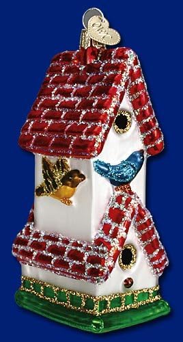 Old World Christmas - Birdhouse Ornament