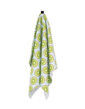 Geometry - Tea Towel Sweet Kiwi