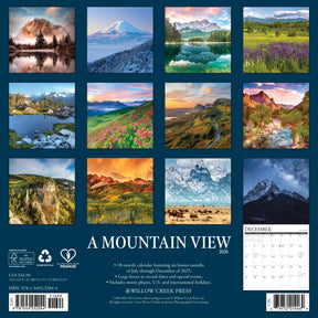 Willow Creek Press - 2026 Mountain View Calendar