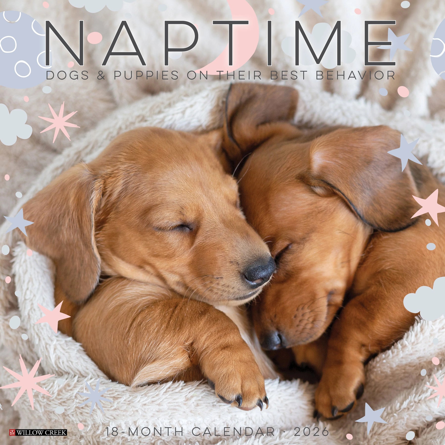 Willow Creek Press - 2026 Naptime:  A Dog's Favorite Pasttime Calendar