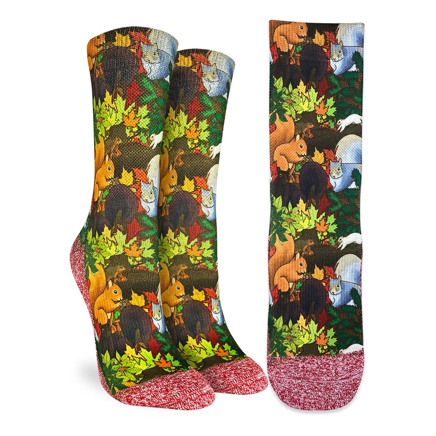 Good Luck Sock - Bushy Squirrel Socks