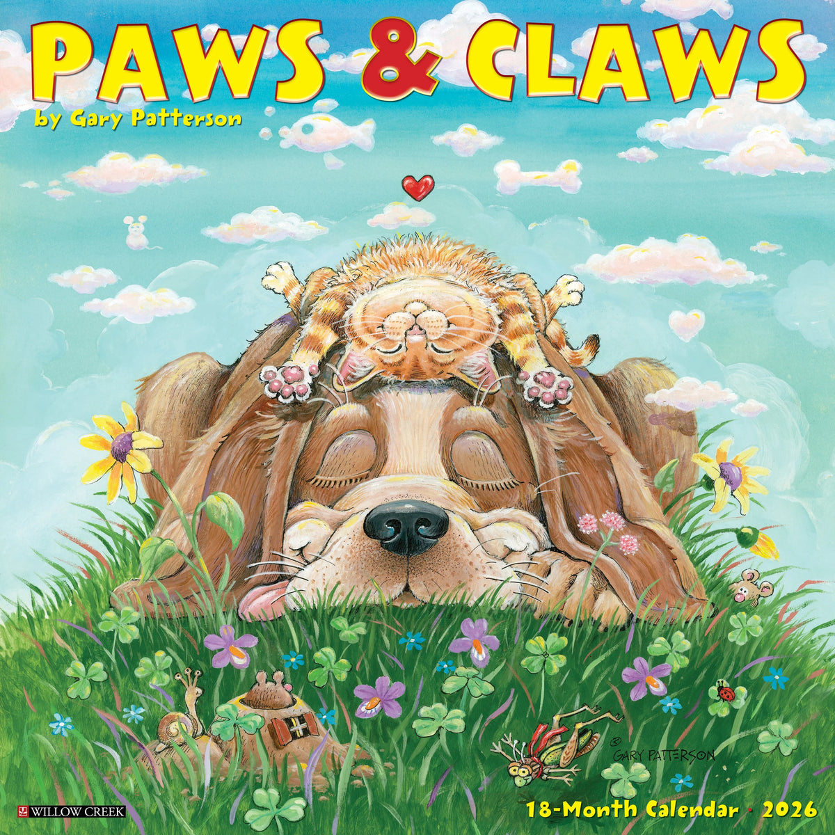 Willow Creek Press - 2026 Paws & Claws Calendar