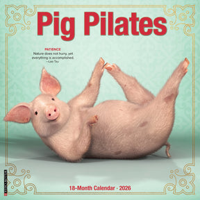 Willow Creek Press - 2026 Pig Pilates Calendar