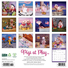 Willow Creek Press - 2026 Pigs at Play Calendar