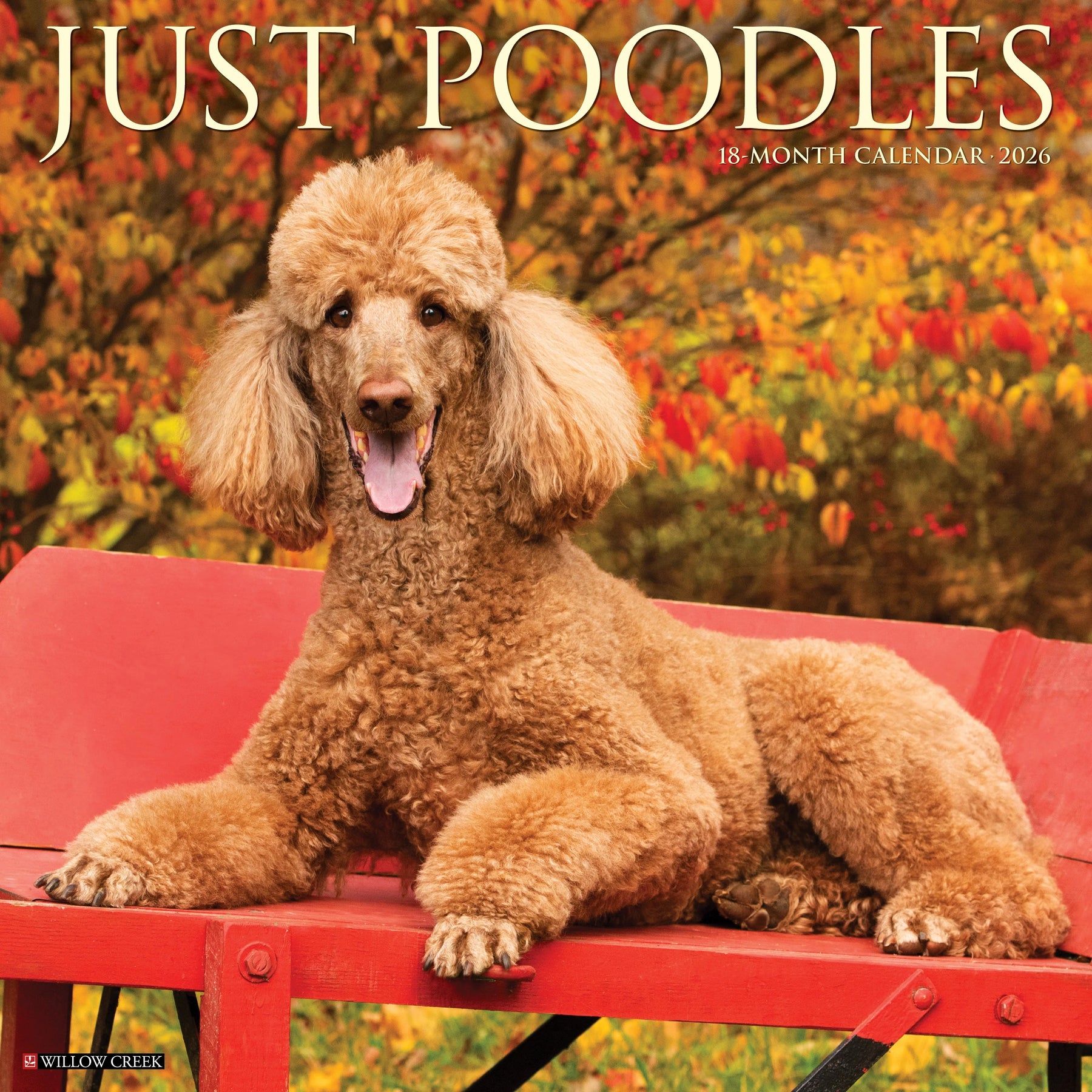 Willow Creek Press - 2026 Poodles Calendar