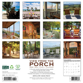 Willow Creek Press - 2026 Porch View Calendar