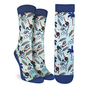 Good Luck Sock - Tropical Monkeys