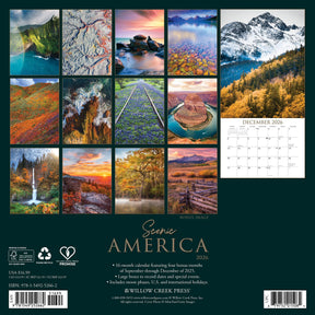 Willow Creek Press - 2026 Scenic America Calendar