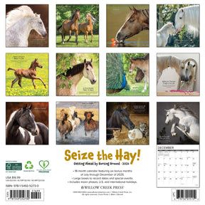 Willow Creek Press - 2026 Seize The Hay Calendar