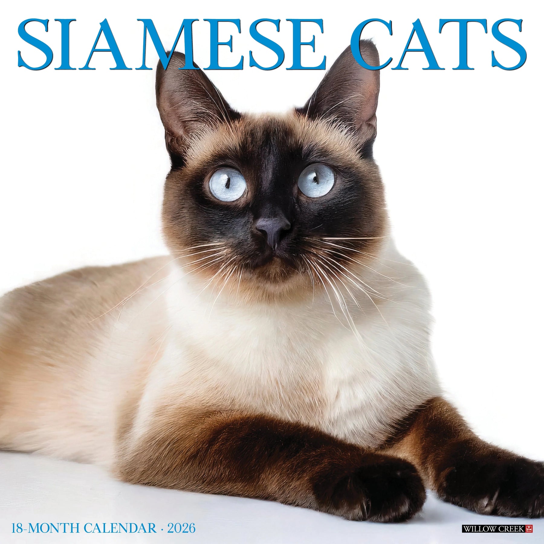 Willow Creek Press - 2026 Siamese Cats Calendar