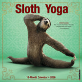 Willow Creek Press - 2026 Sloth Yoga Calendar