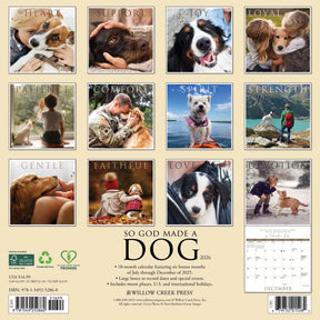 Willow Creek Press - 2026 So God Made A Dog Calendar