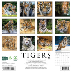 Willow Creek Press - 2026 Tigers Calendar
