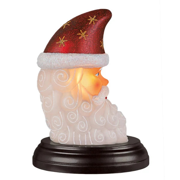 Old World Christmas - Santa Moon Face Light