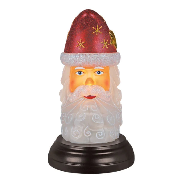 Old World Christmas - Santa Moon Face Light