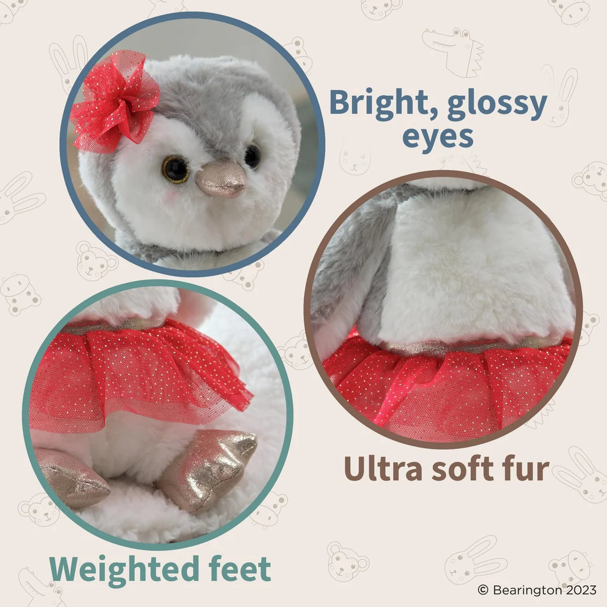 Bearington Collection - Snowbelle Christmas Ballerina Penguin