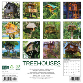 Willow Creek Press - 2026 Treehouses Calendar