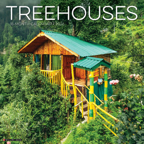 Willow Creek Press - 2026 Treehouses Calendar