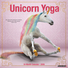 Willow Creek Press - 2026 Unicorn Yoga Calendar