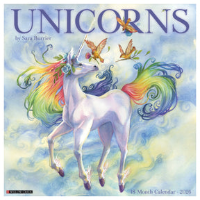 Willow Creek Press - 2026 Unicorns By Sara Burrier Calendar