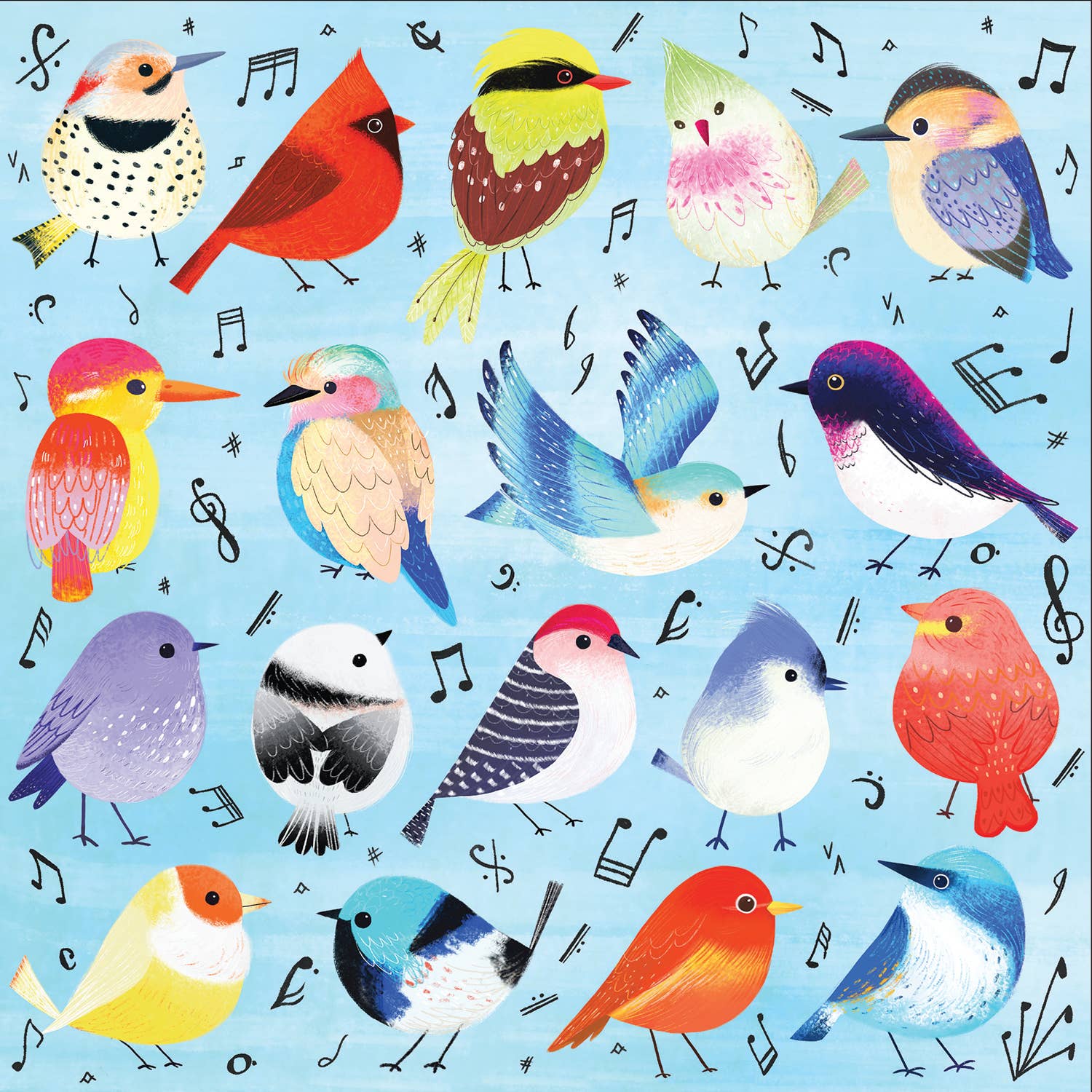 Chronicle-Hachette Book - Puzzle Songbirds