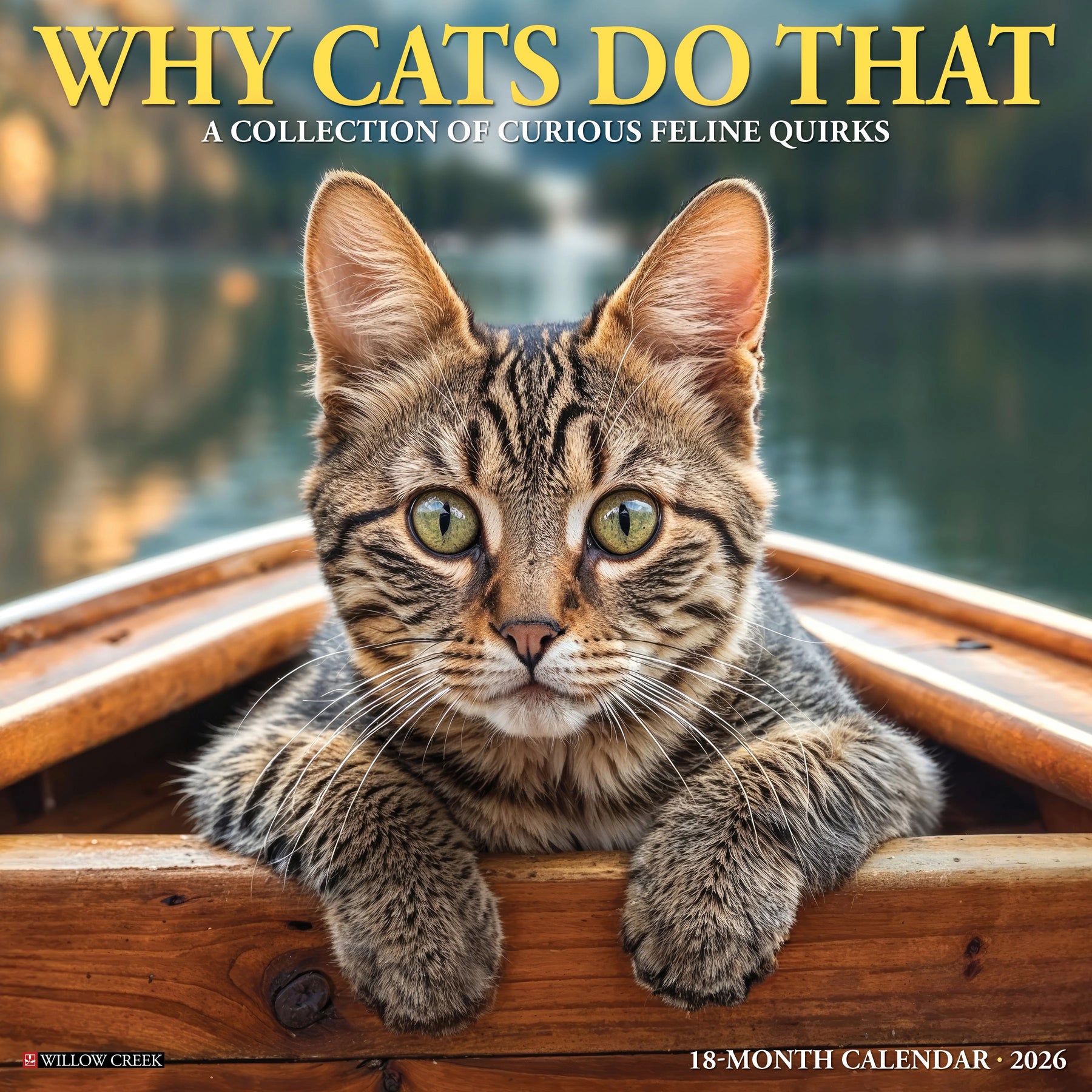 Willow Creek Press - 2026 Why Cats Do That Calendar