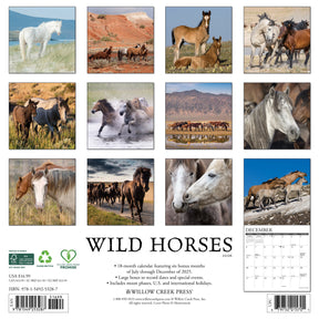 Willow Creek Press - 2026 Wild Horses Calendar