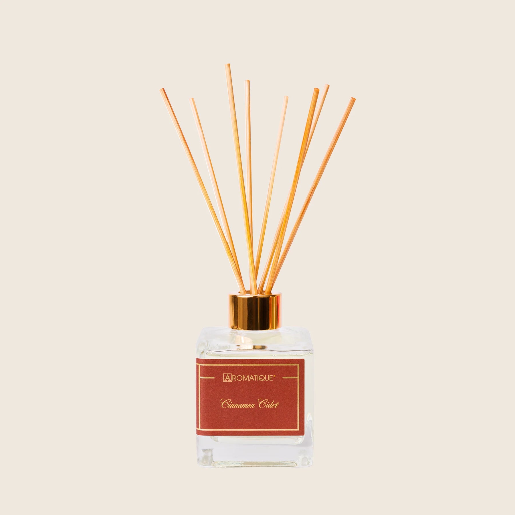 Aromatique - Reed Diffuser Square Cinnamon Cider