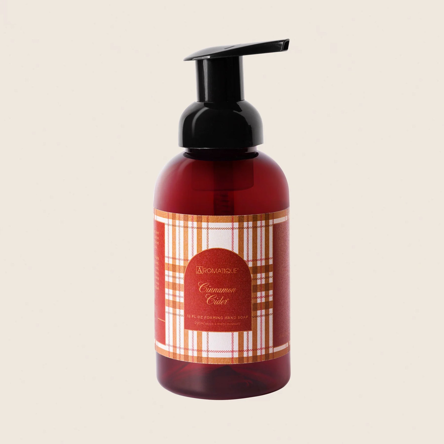 Aromatique - Plaid Foaming Soap Cinnamon Cider
